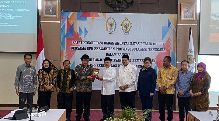 02302 bap dpd ri BAP DPD RI Rapat Konsultasi Bersama BPK Perwakilan Sultra, Dorong Pengembalian Kerugian Negara