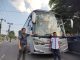 Pengemudi Bus Palala Laporkan Pelemparan Batu ke Polres Bungo