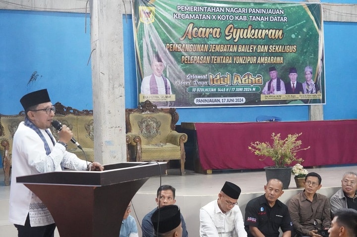 Yonzipur 4/TK Ambarawa Selesaikan Pembangunan Jembatan Bailey Paninjauan 1