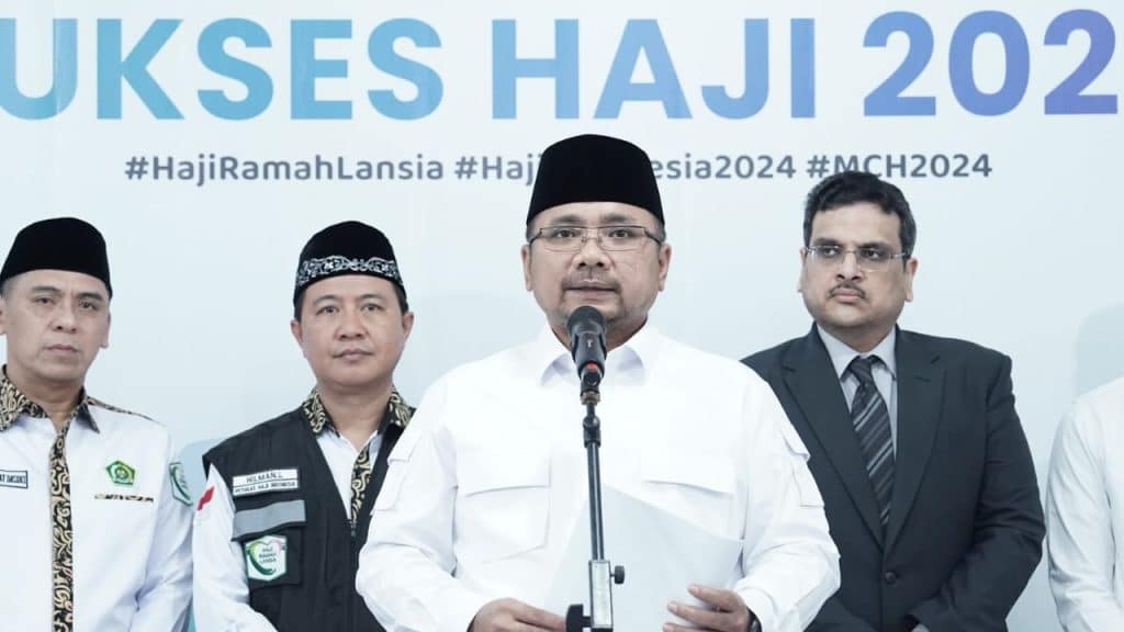 Operasional Haji 2024 Selesai dan Sukses, Menag : Formula 4-3-5 Kuncinya 1