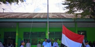 Upacara Perdana MTsN 2 Solok, Erdinal Semangati Siswa