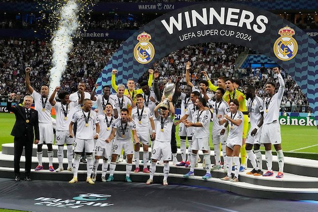 Piala Super Eropa: Bekuk Atalanta 2-0, Real Madrid Juara 2