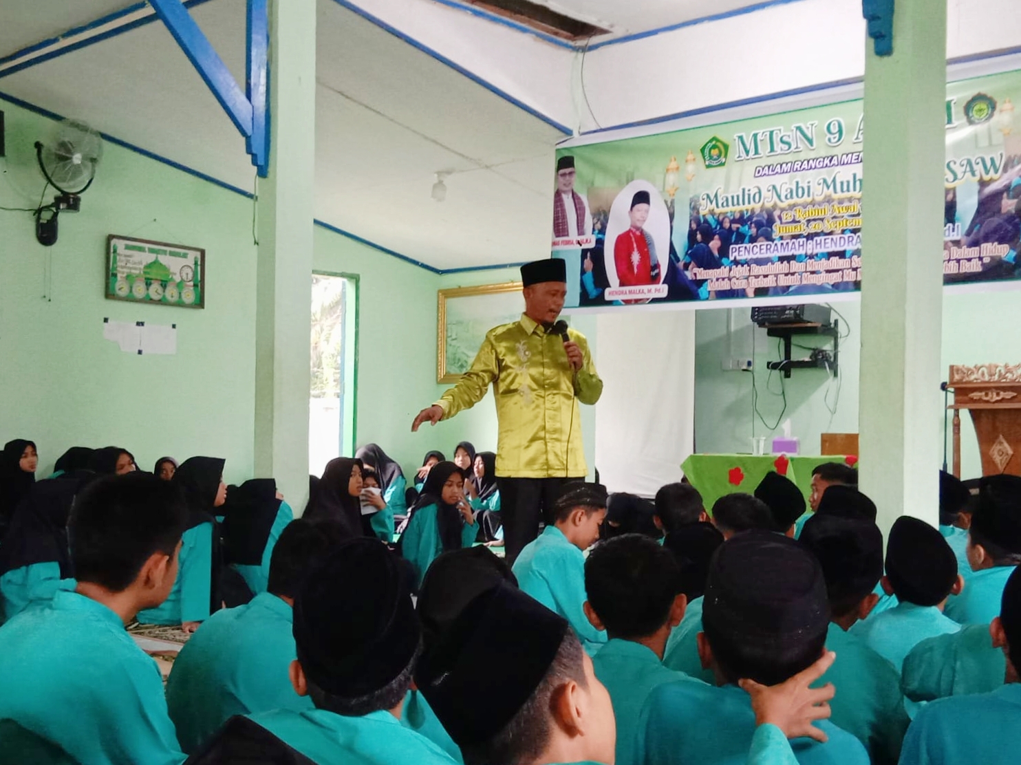 Tabligh Akbar MTsN 9 Agam: Langkah Nyata Menuju Generasi Unggul