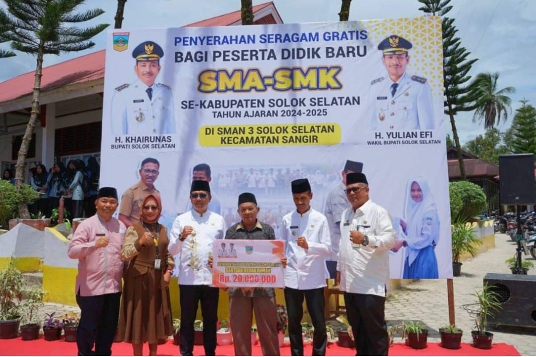 Bupati H. Khairunas: Semua Pelajar Solsel Calon Pemimpin Masa Depan