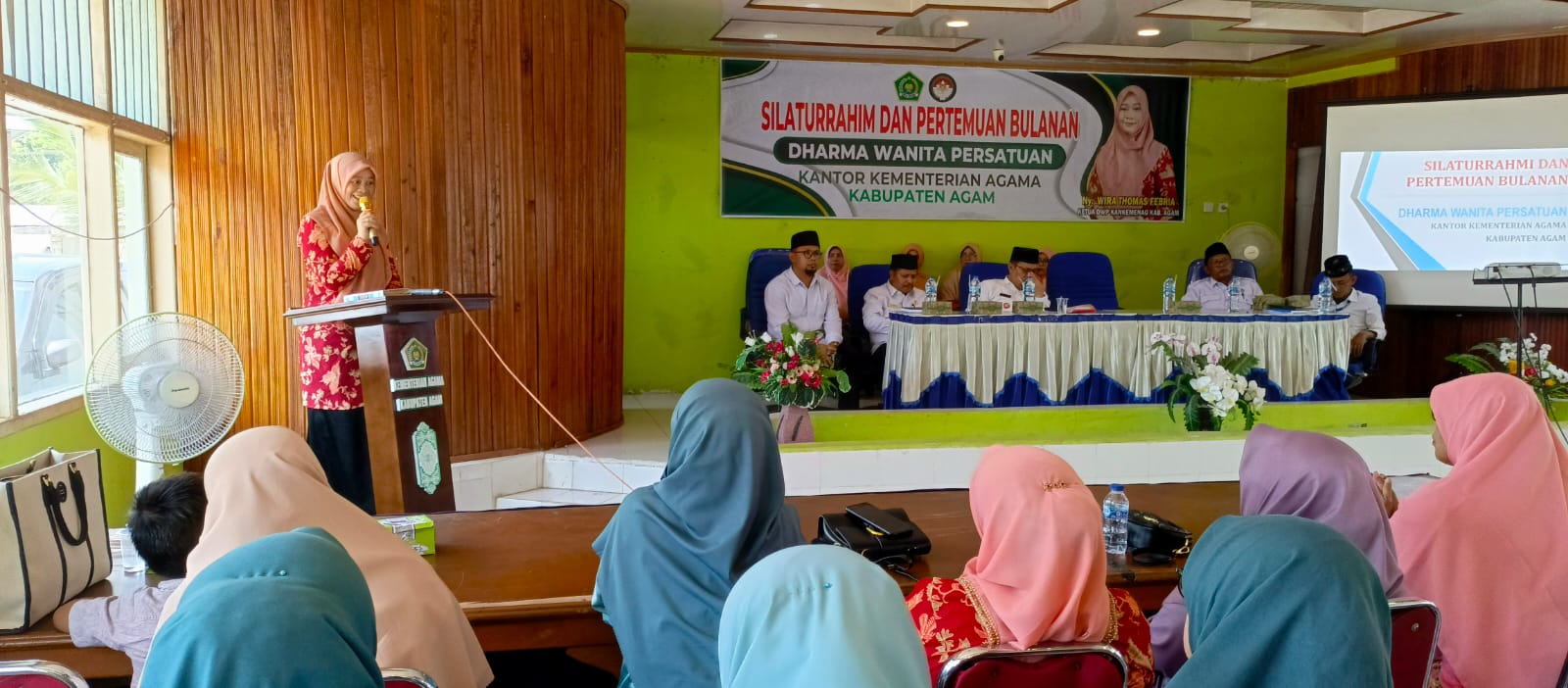 Kakan Kemenag Agam Ajak Anggota DWP Lebih Aktif, Wadah Perempuan Inspiratif, Tingkatkan Kualitas Diri