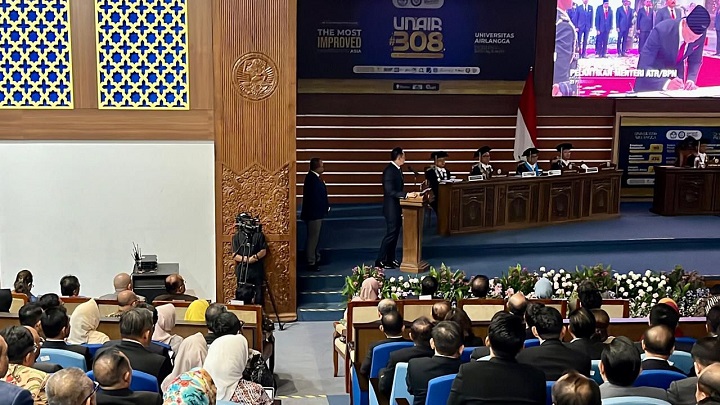00803 lanyalla ahy Hadiri Ujian Terbuka AHY, LaNyalla Berharap Disertasi Menteri ATR/BPN Wujudkan Indonesia Emas