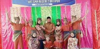 GSMS 2024, Pertujukan Tari Katupek Pitalah di SMPN 2 Batipuh