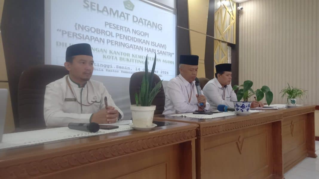 Sonsong Hari Santri Tahun 2024, Kemenag Bukittinggi Gelar NGOPI