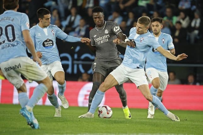 La Liga: Kylian Mbappe Cetak Gol, Celta Vigo Ditekuk Real Madrid 1-2 2 vinicius junior 8607aad
