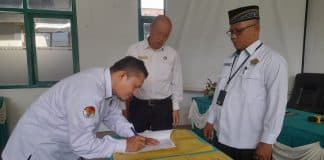 12 Kepala KUA di Kabupaten Pasaman Tandatangani Perjanjian Kinerja