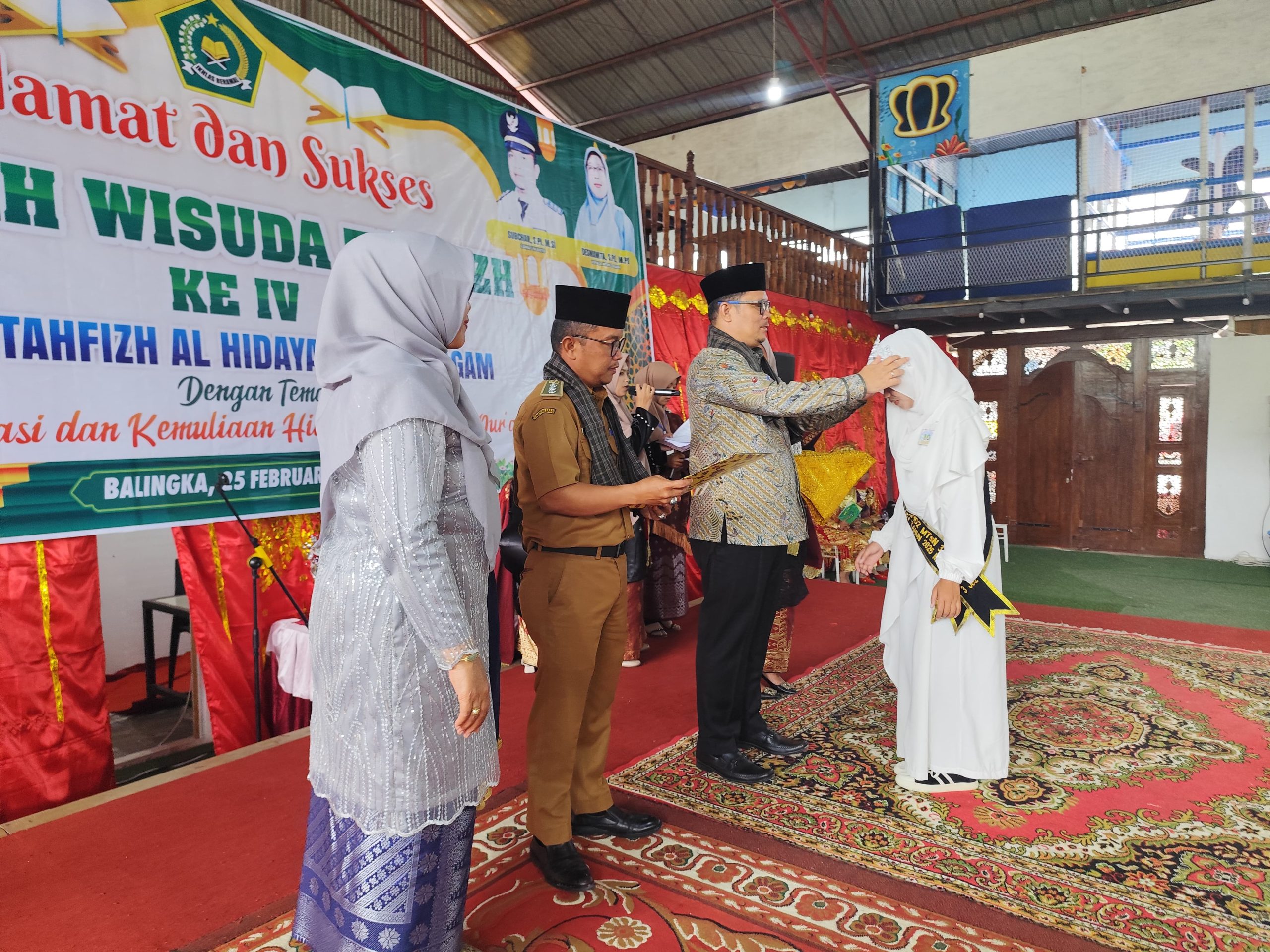 Wisuda Tahfizh MTsN 3 Agam: 148 Wisudawan Dilantik