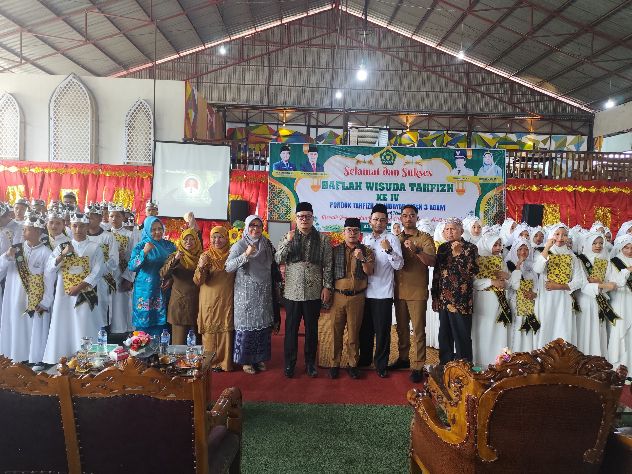 Wisuda Tahfizh MTsN 3 Agam: 148 Wisudawan Dilantik