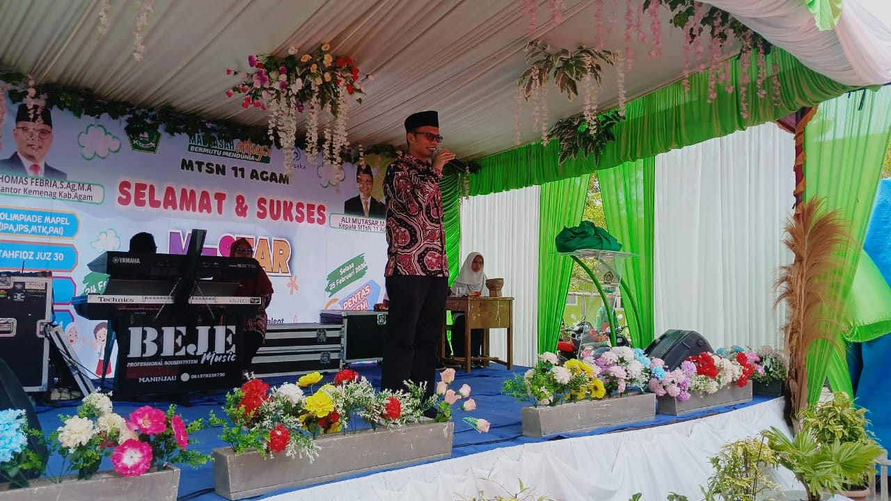 PENSI, Praktek Mata Pelajaran SBK MTsN 11 Agam