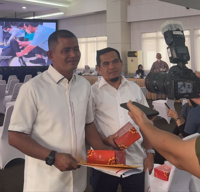 Jelang Pelantikan, Jon Firman Pandu-Chandra Cek Kesehatan di Kemendagri 1 Pandu1