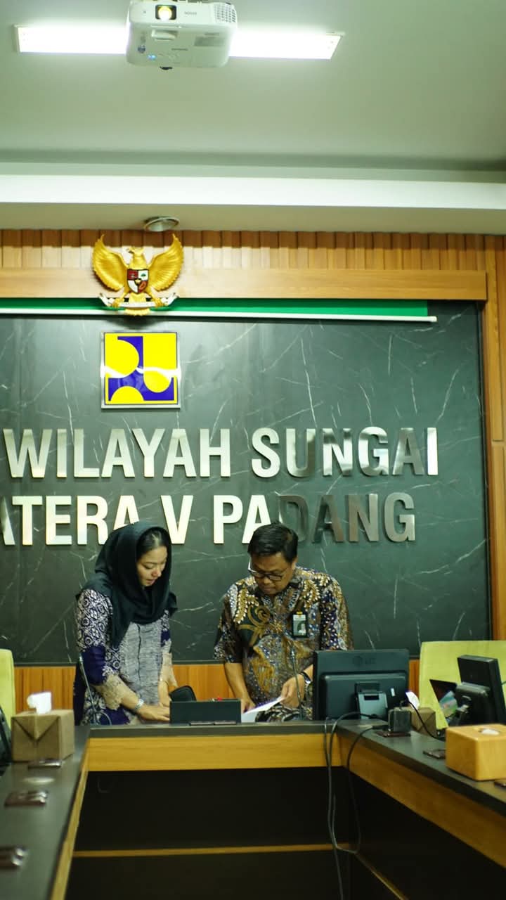 Berkoordinasi Dengan Kepala Balai Wilayah Sungai Sumatera V, Bupati Annisa Bawa Oleh-Oleh Rp61,8 M Untuk Dharmasraya.