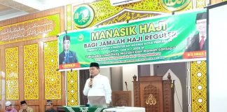 Manasik Dibuka Kakanwil, 119 Jemaah Haji Kota Pariaman Bersiap ke Tanah Suci