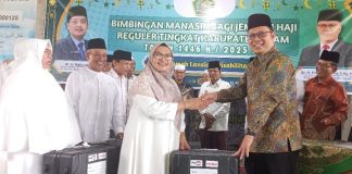 Kloter VII Embarkasi Padang Diisi oleh 418 Jemaah Haji Kabupaten Agam