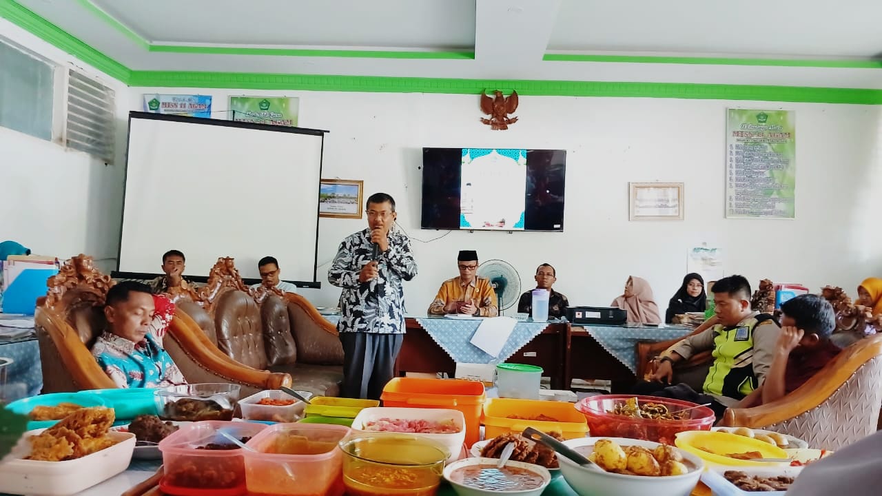 PBM Pasca Libur Idul Fitri, Kepala MTsN 11 Agam : Tumbuhkan Suasana Dan Semangat Baru