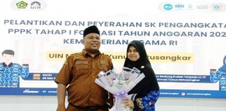 88 PPPK UIN Mahmud Yunus Batusangkar Resmi Dilantik Menteri Agama RI