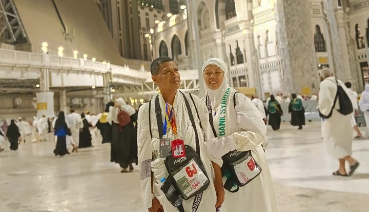 02902 haji 2025 jemaah solok selesaikan umrah wajib b