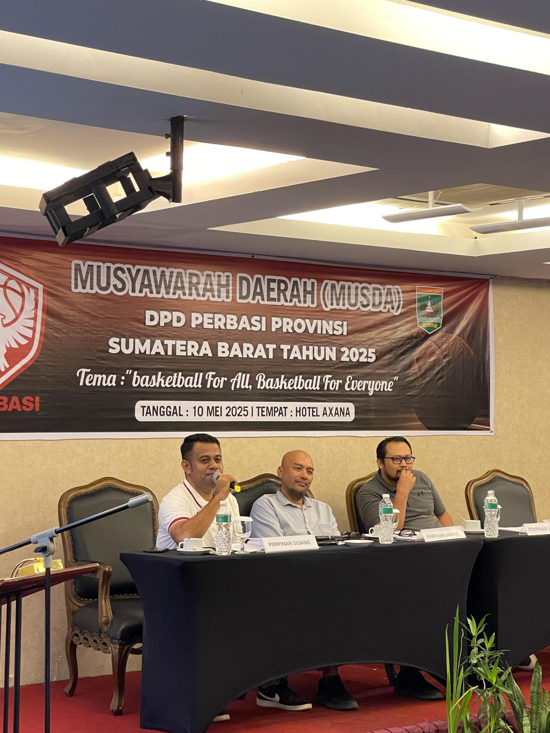 Musprov PERBASI Sumbar: Fefrizal Terpilih Secara Aklamasi