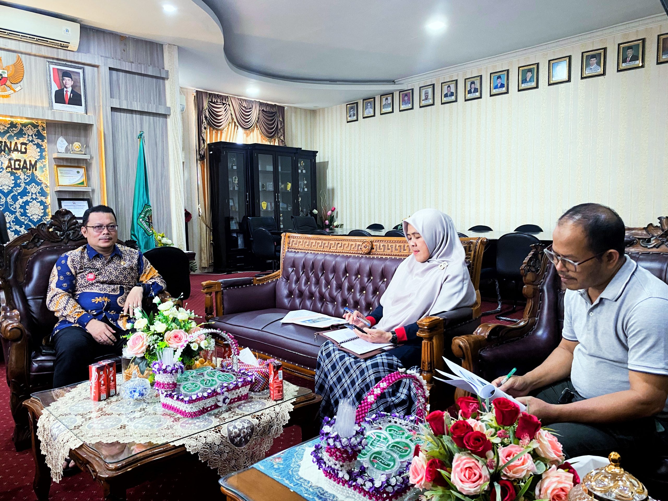 Dorong Kesejahteraan Umat, KDEKS Agam Rangkul Kemenag Kembangkan Ekonomi Syariah