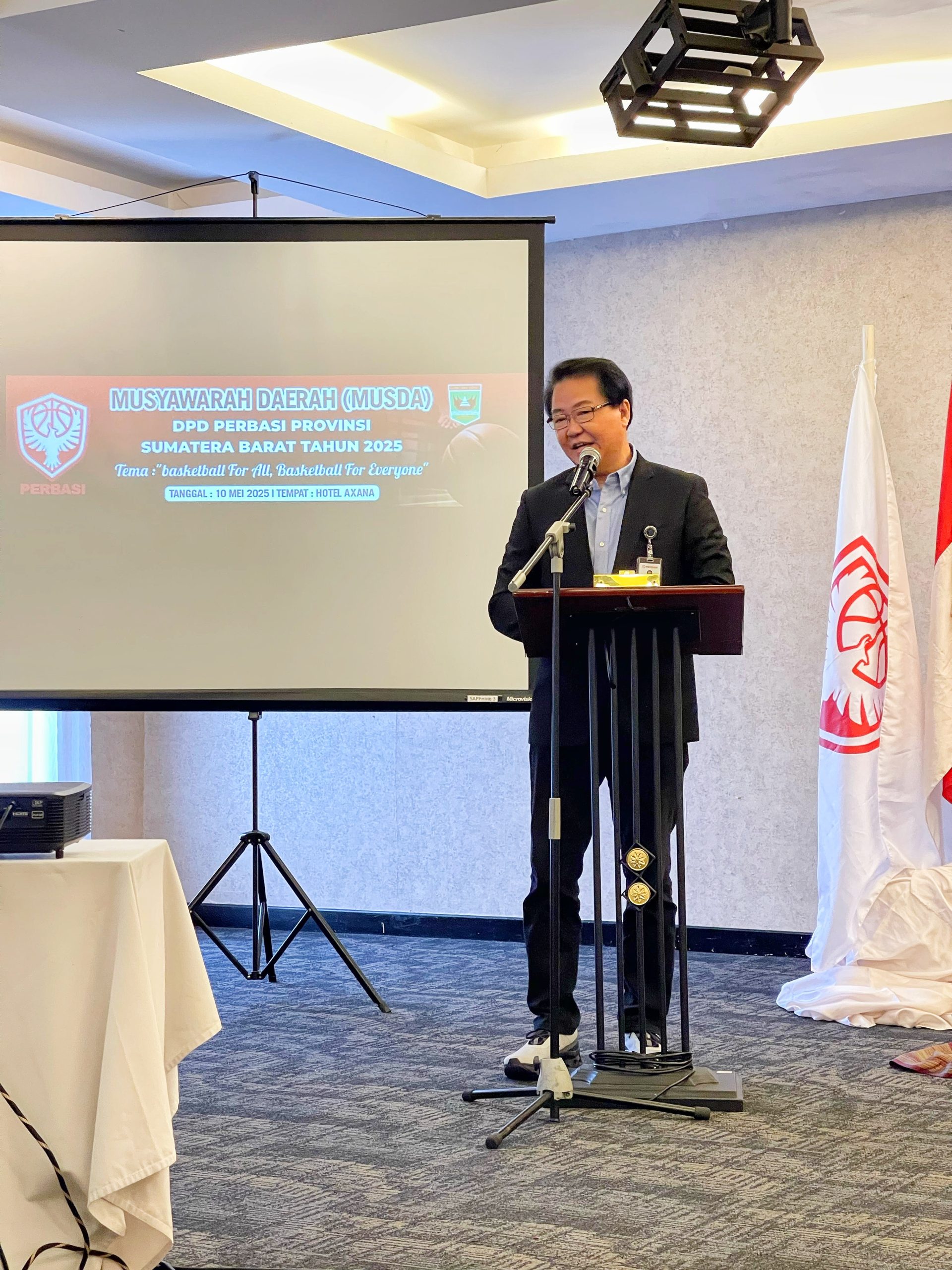 Musprov PERBASI Sumbar: Fefrizal Terpilih Secara Aklamasi