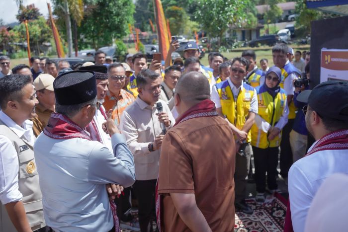 Menteri PUPR Kunjungi Lokasi Pembangunan Sekolah Rakyat Solok 1 Sekolah b