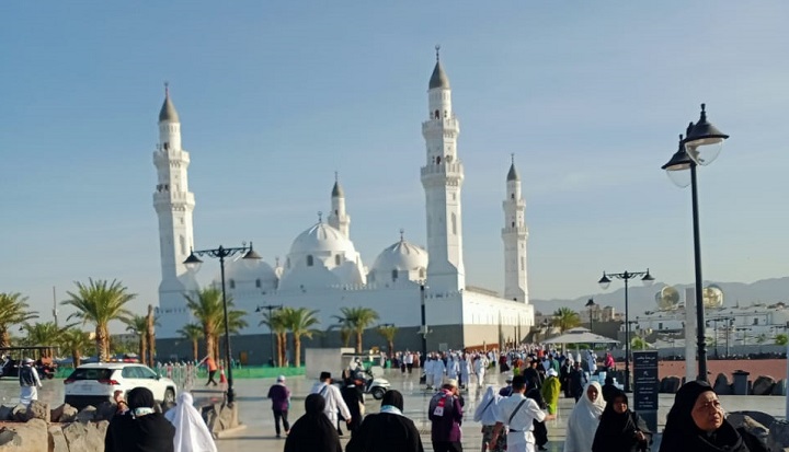 Ziarah di Madinah, Jemaah Haji Solok Napak Tilas Perjuangan Rasulullah 6 03001 haji 2025 haji ziarah d masjid quba