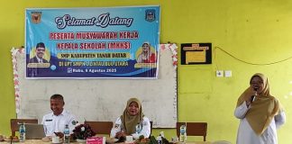SMPN 1 Lintau Buo Utara Tuan Rumah Pertemuan MKKS SMP Tanah Datar