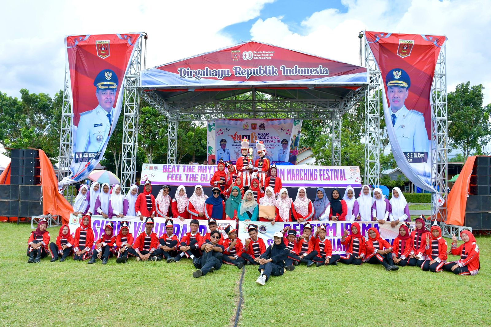 Bangga, MTsN 4 Agam Sabet Juara Pada Ajang Agam Marching Festival III 5 Bangga, MTsN 4 Agam Sabet Juara Pada Ajang Agam Marching Festival III