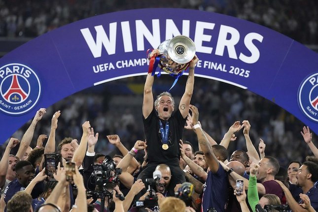 Piala Super Eropa 2025: Tekuk Tottenham Melalui Penalti, PSG Juara 1 PSG