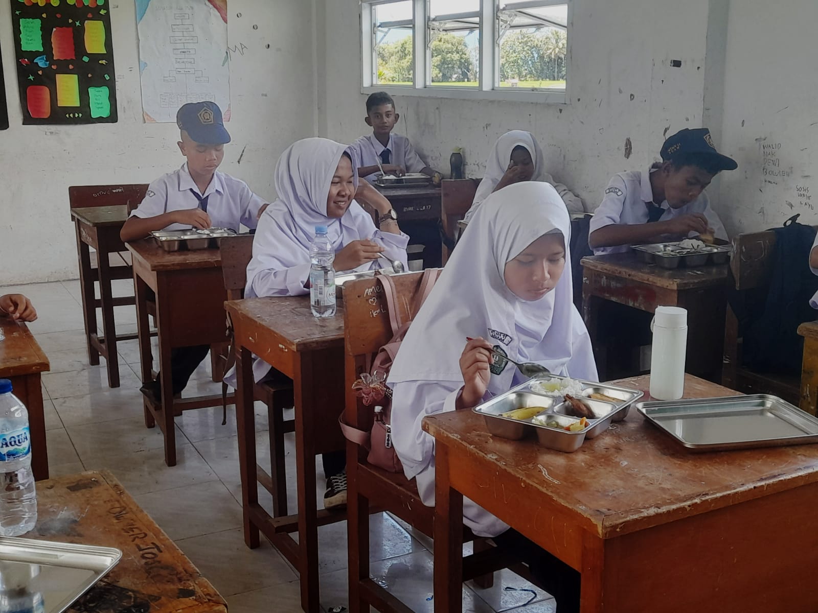 Launching Program Makan Bergizi Gratis SPPG Tanjung Raya Di MTsN 11 Agam, Wujudkan Generasi Unggul Dan Sehat
