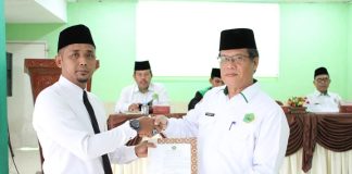 Deddy Wahyudi Dikukuhkan jadi Guru MAN Kota Pariaman