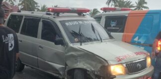 Hendak Rujuk Pasien ke Padang, Ambulans Alami Laka di Cupak