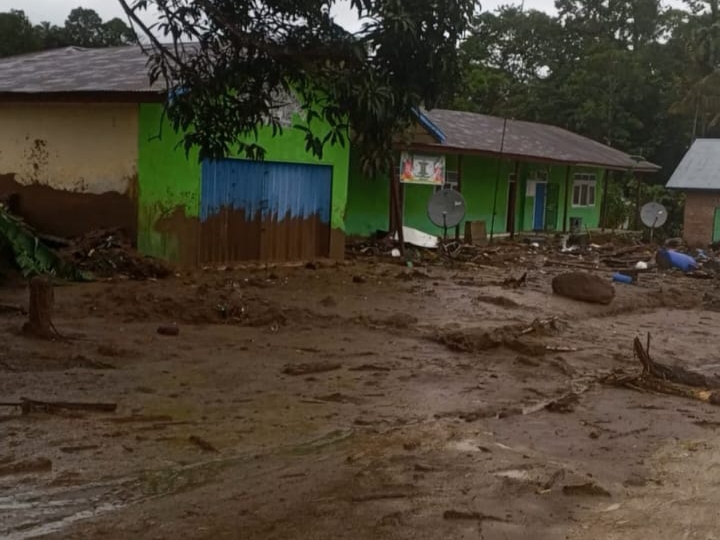 Musibah Banjir Di Palembayan, 2 Madrasah Terdampak
