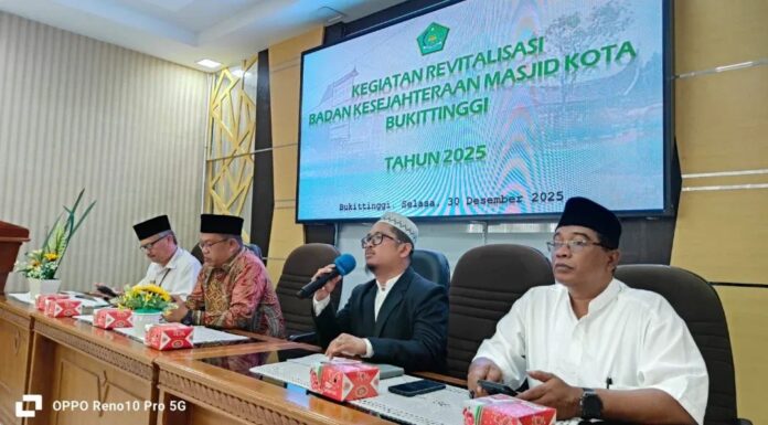 Kemenag Kota Bukittinggi Gelar Kegiatan Revitalisasi BKM