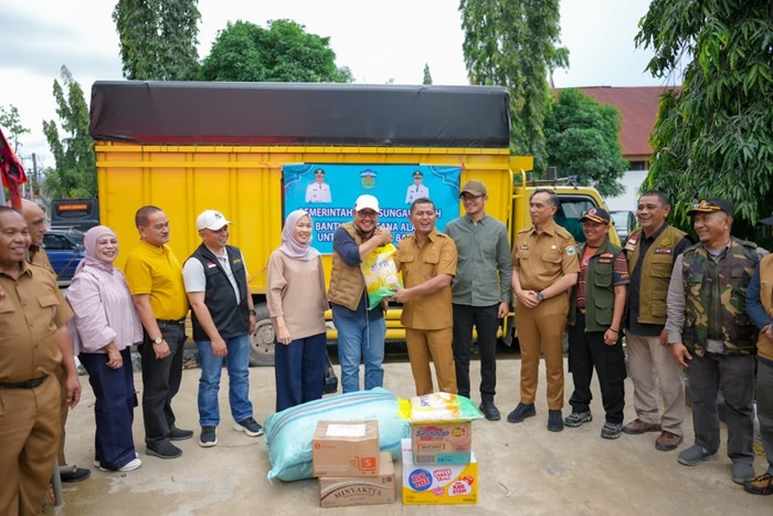 Empati, Kota Sungai Penuh Bantu Korban Bencana Kabupaten Solok 1 Sungai Penuh b