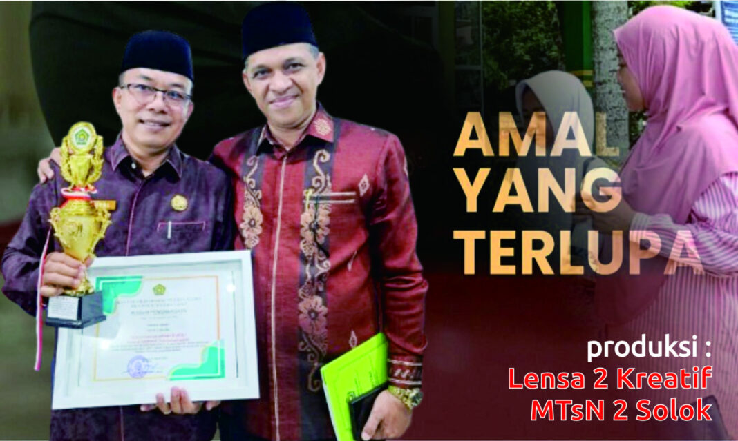 Meraih juara 1 film pendek tingkat Tsanawiyah se Sumatera Barat dalam rangka peringatan Hari Amal Bakti (HAB) Kementerian Agama ke 80 yang diselenggarakan oleh Kanwil Kemenag Sumbar, menjadi prestadi perdana MTsN 2