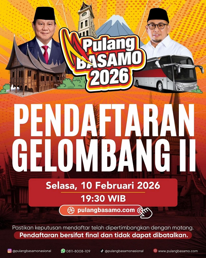 Pendaftaran Gel II Dibuka, Ini Titik Turun Pulang Basamo GRATIS 2026 2 01006 pulang basamo a