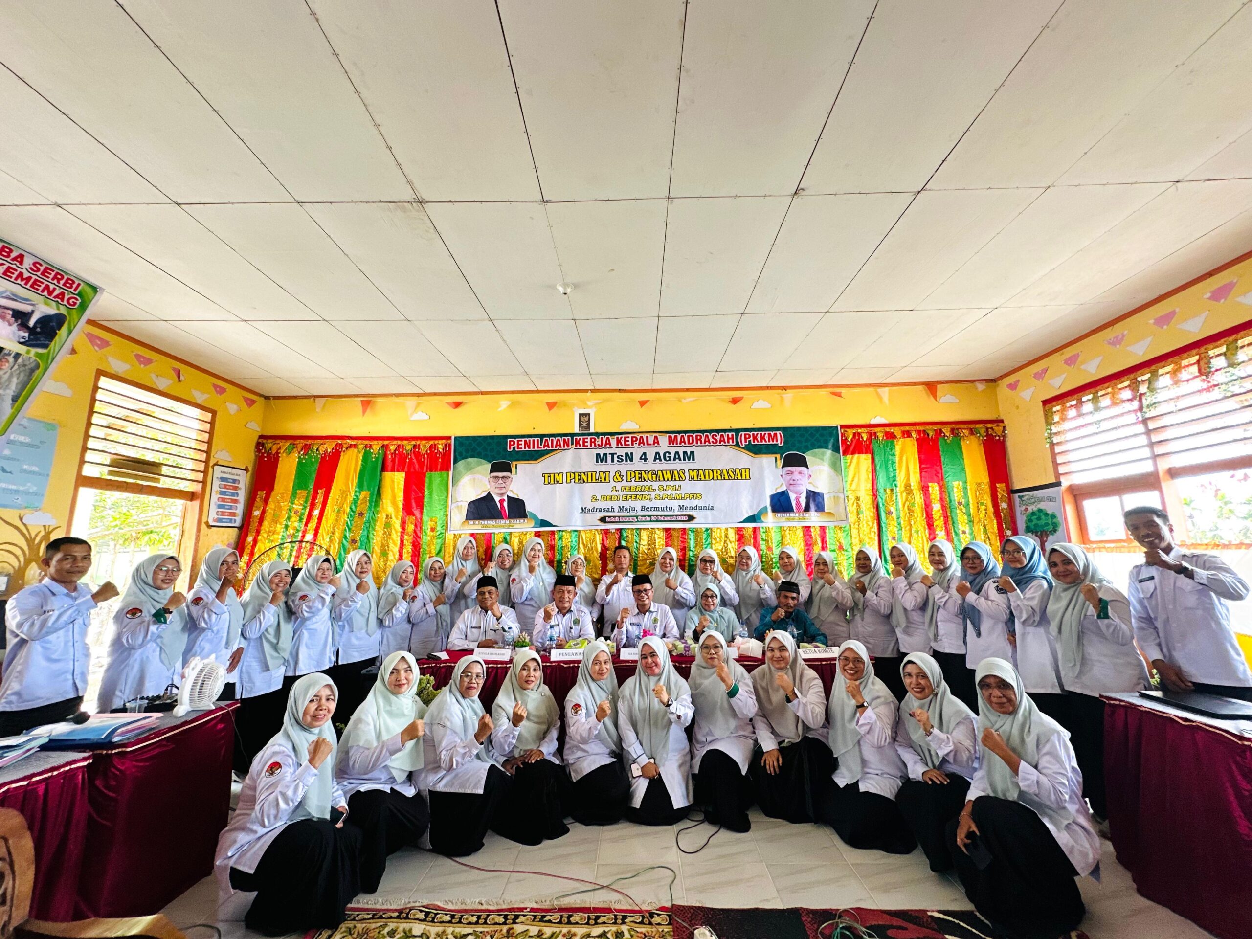 PKKM MTsN 4 Agam Berjalan Lancar, Tim Penilai Puji Inovasi Madrasah 8 PKKM MTsN 4 Agam Berjalan Lancar, Tim Penilai Puji Inovasi Madrasah
