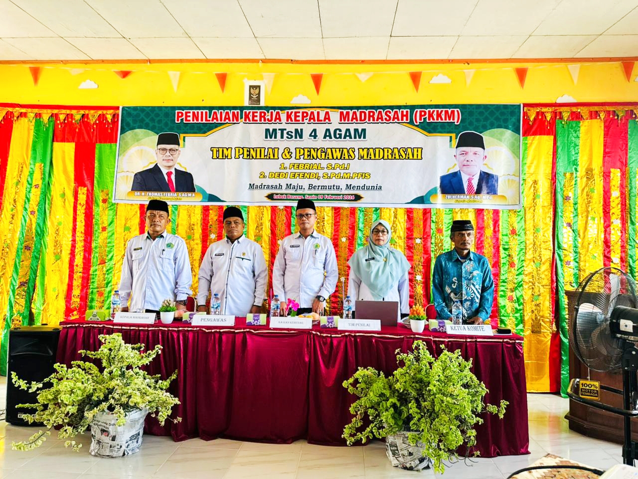 PKKM MTsN 4 Agam Berjalan Lancar, Tim Penilai Puji Inovasi Madrasah 7 PKKM MTsN 4 Agam Berjalan Lancar, Tim Penilai Puji Inovasi Madrasah