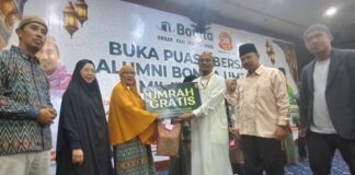 Alumni Bonita Umrah Haji Moslem Tour Ikuti Buka Puasa Bersama Sekaligus Milad ke-20