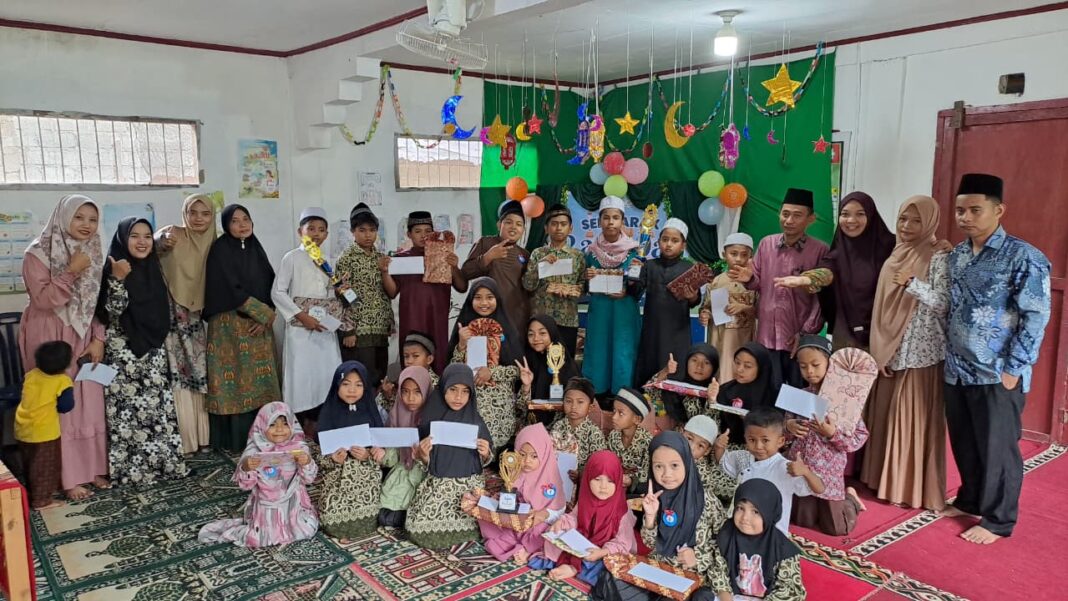 Siapkan Generasi Qur'ani , TPQ Assalam Sawah Kandang Bantu Palano Gelar MTQ