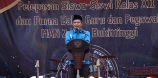 Lulusan Berkarakter Siap Menembus Zaman, Momen Haru dan Penuh Makna di Pelepasan Siswa MAN 2 Bukittinggi 2026