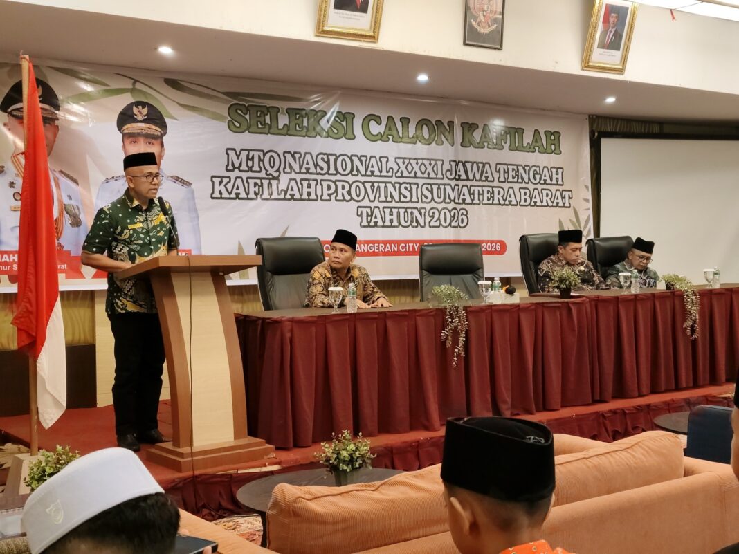 57 Kafilah Siap Wakili Sumbar pada MTQ Nasional Ke-XXXI di Semarang