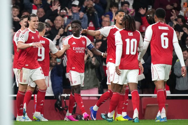 Arsenal bukayo saka 1