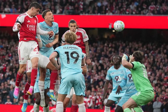 Premier League: Hantam Burnley 1-0, Arsenal Menuju Juara Musim Ini 1 Arsenal havertz mencetak gol 8e6b394