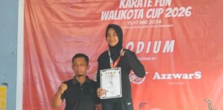4 Pendekar MTsN 2 Bukittinggi Berjaya di Open Tournament Karate Fun Wali Kota Cup 2026 Pariaman