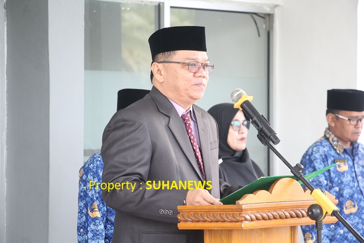 Bacakan Amanat Kepala BPIP, DEWA Irup Upacara di Kemenag Kabupaten Solok 3 00102 upacara d